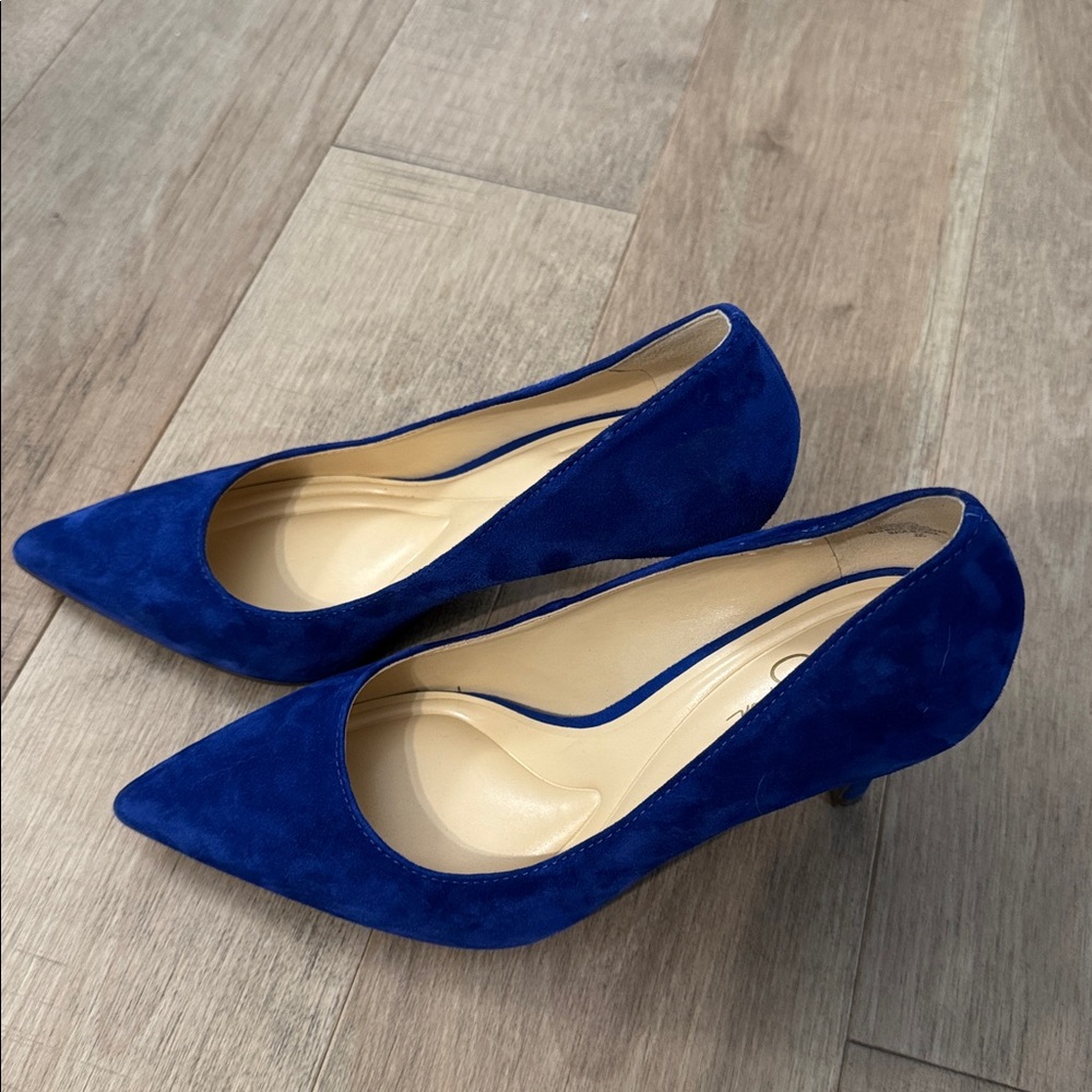 Jessica Simpson Blue Suede Women's Pumps